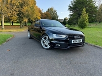 Audi A4 2.0 TDI Black Edition Saloon 4dr Diesel Multitronic Euro 5 (s/s) (150 ps) in Antrim