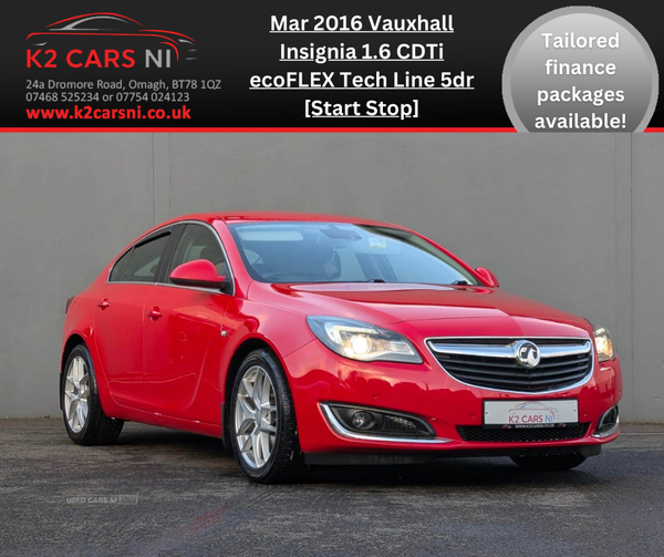 Vauxhall Insignia DIESEL HATCHBACK in Tyrone