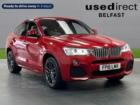 BMW X4 Xdrive30D M Sport 5Dr Step Auto in Antrim