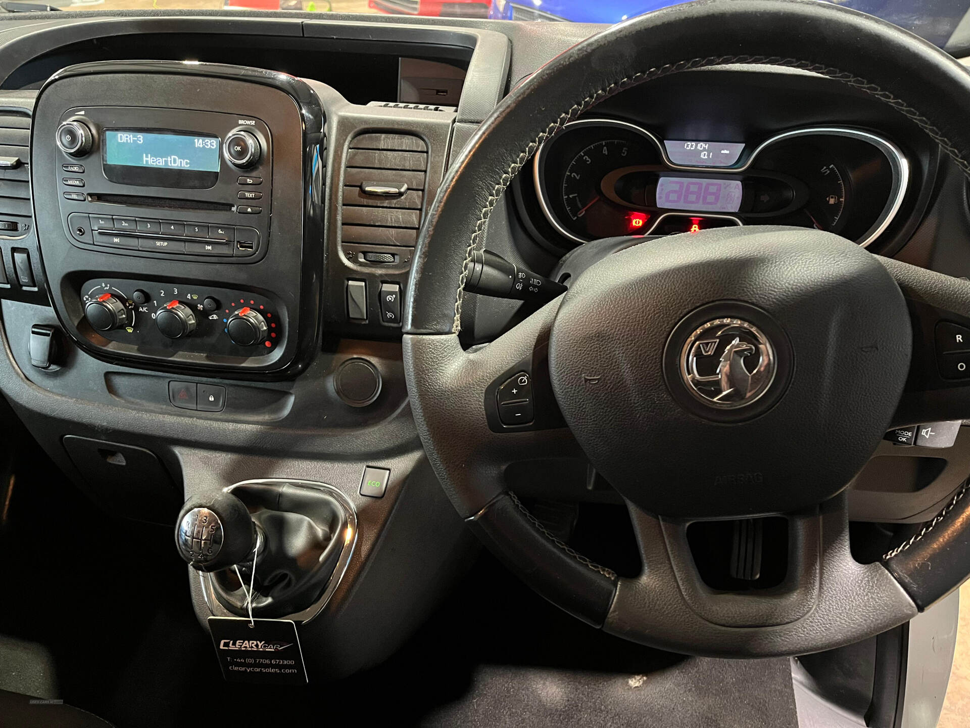 Jun 2018 Vauxhall Vivaro 2900 1.6CDTI 120PS Sportive H1 Van