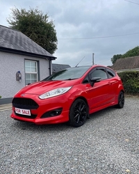 Ford Fiesta 1.0 EcoBoost 140 ST-Line Red 3dr in Tyrone