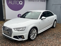 Audi A4 2.0 TDI 35 S line Saloon 4dr Diesel S Tronic Euro 6 (s/s) (150 ps) in Antrim