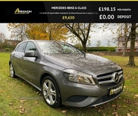 Mercedes-Benz A-Class 1.5 A180 CDI Sport Edition Hatchback 5dr Diesel Manual Euro 6 (s/s) (109 ps) in Armagh