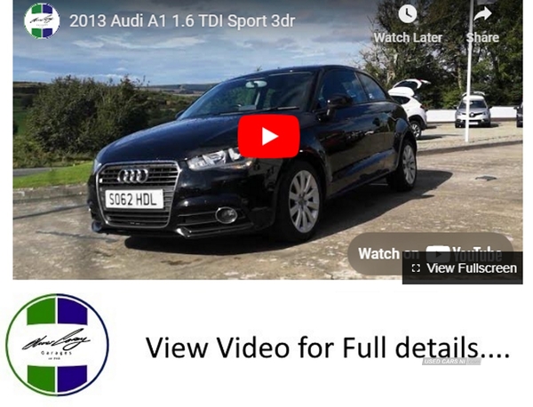 Audi A1 DIESEL HATCHBACK in Tyrone