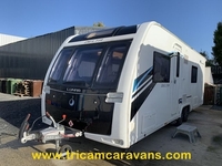 Lunar Delta TS Twin Axle Twin Fixed Beds in Down