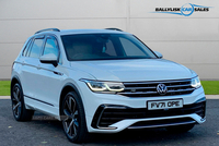 Volkswagen Tiguan 1.5 TSI R-Line Petrol DSG (150 ps) in White with 29k in Armagh