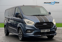 Ford Transit Custom 2.0 EcoBlue Sport Crew Van Double Cab Diesel Manual L2 H1 (185 ps) In Blue with 43k + £££s extras in Armagh