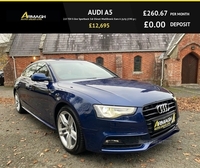 Audi A5 2.0 TDI S line Sportback 5dr Diesel Multitronic Euro 6 (s/s) (190 ps) in Armagh