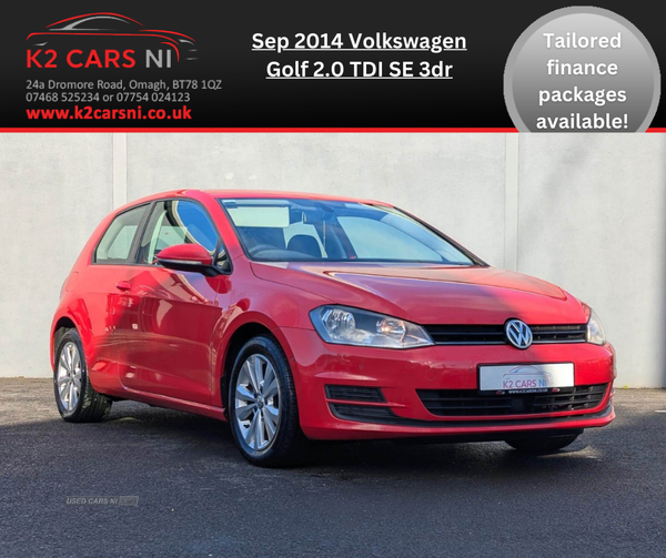 Volkswagen Golf DIESEL HATCHBACK in Tyrone