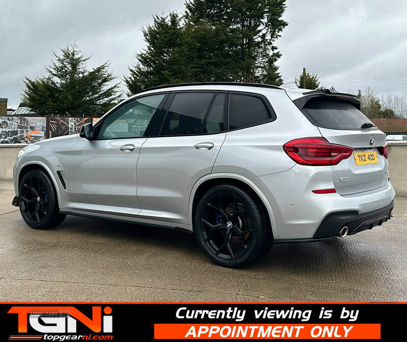 Jan 2019 BMW X3 xDrive20d M Sport 5dr Step Auto