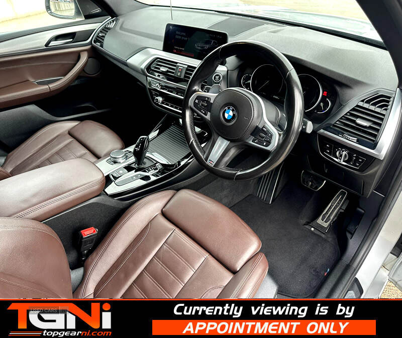 Jan 2019 BMW X3 xDrive20d M Sport 5dr Step Auto