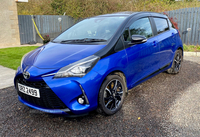 Toyota Yaris 1.5 VVT-i Blue Bi-tone 5dr in Antrim