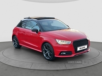 Audi A1 1.6 TDI Black Edition Hatchback 3dr Diesel Manual 1/2 LEATHER INTERIOR PARKING SENSOR in Tyrone