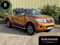 Nissan Navara 2.3 dCi Tekna Pickup Double Cab 4dr Diesel Manual 4WD Euro 6 (s/s) (190 ps) 6-SPEED MANUAL, TOW BAR, EXTRAS in Down