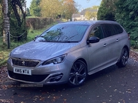 Peugeot 308 1.6 BLUE HDI S/S SW GT LINE 5d 120 BHP in Antrim