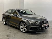 Audi A3 1.4 TFSI CoD S line Saloon 4dr Petrol Manual Euro 6 (s/s) (150 ps) in Antrim