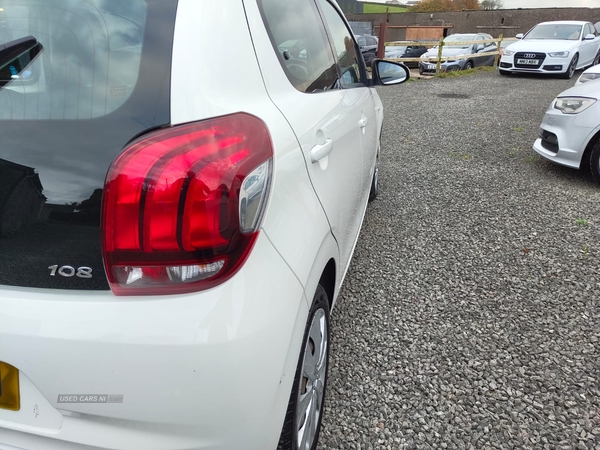 Peugeot 108 HATCHBACK in Antrim