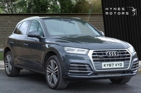 Audi Q5 2.0 TDI S line SUV 5dr Diesel S Tronic quattro Euro 6 (s/s) (190 ps) in Down