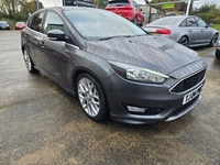 Ford Focus 1.0T EcoBoost Zetec S Hatchback 5dr Petrol Manual Euro 6 (s/s) (125 ps) Part Exchange Welcomed in Down