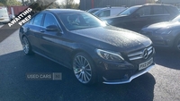 Mercedes-Benz C-Class 2.1 C220d AMG Line (Premium) Saloon 4dr Diesel G-Tronic+ Euro 6 (s/s) (170 ps) in Tyrone