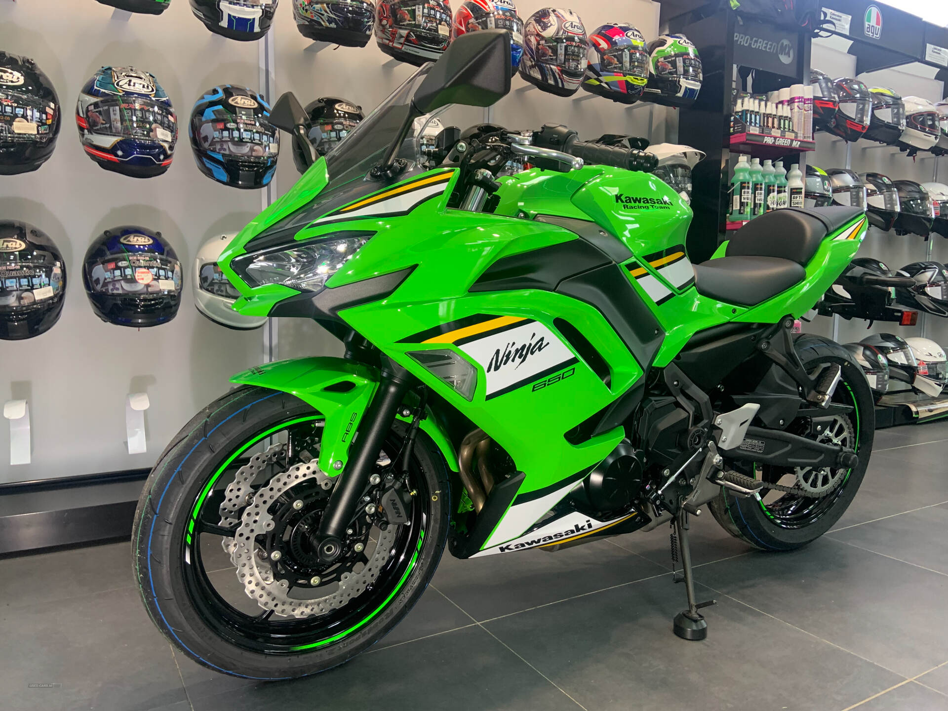 Kawasaki Ninja 2025 KAWASAKI NINJA 650 IN KRT GREEN