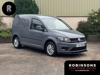 Volkswagen Caddy 2.0 TDI C20 BlueMotion Tech Highline Panel Van 5dr Diesel DSG SWB Euro 6 (s/s) (102 ps) REVERSE CAM, ALLOYS, APPLE CAR PLAY in Down