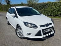 Ford Focus 1.0T EcoBoost Zetec Hatchback 5dr Petrol Manual Euro 5 (s/s) (125 ps) in Down