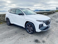 Hyundai Tucson 2024 (74) HYBRID 1.6 T-GDi (265ps) 4WD N Line S PHEV in Antrim