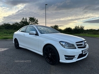 Mercedes C-Class C220 CDI AMG Sport Edition 2dr Auto in Derry / Londonderry