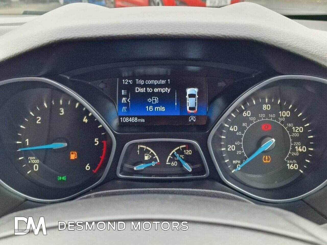  2016 Ford Focus Zetec 1.5 120PS