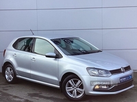 Volkswagen Polo 1.0 BlueMotion Tech Match Hatchback 5dr Petrol Manual Euro 6 (s/s) (60 ps) 1 owner, Low miles in Antrim