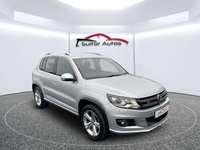 Volkswagen Tiguan 2.0 TDI BlueMotion Tech R-Line SUV 5dr Diesel Manual 4WD Euro 5 (s/s) (140 ps) 6 MONTHS WARRANTY / HIGH SPEC in Down