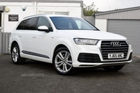 Audi Q7 3.0 TDI V6 S line SUV 5dr Diesel Tiptronic quattro Euro 6 (s/s) (272 ps) **2 Owners from New** in Down