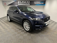 Jaguar F-Pace 2.0 D180 Portfolio SUV 5dr Diesel Auto AWD Euro 6 (s/s) (180 ps) Automatic, Heated Seats in Down