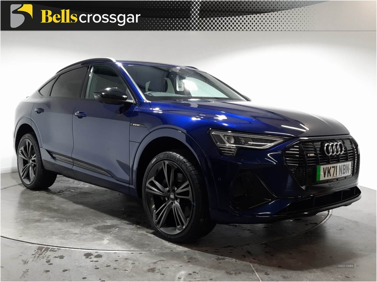 Oct 2021 Audi E-Tron 230kW 50 Quattro 71kWh Black Edition 5dr Auto