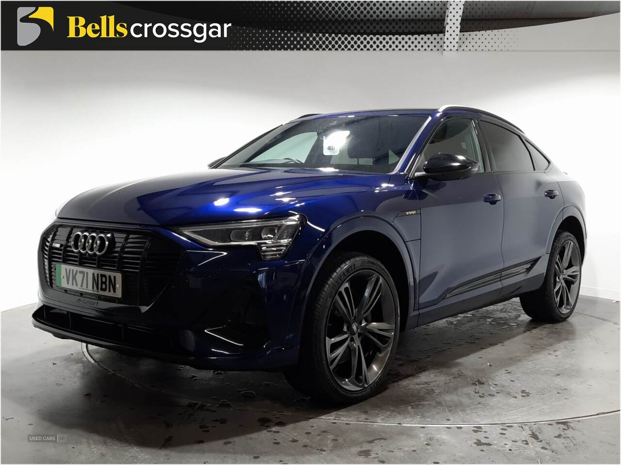 Oct 2021 Audi E-Tron 230kW 50 Quattro 71kWh Black Edition 5dr Auto