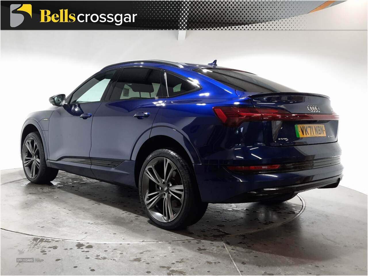 Oct 2021 Audi E-Tron 230kW 50 Quattro 71kWh Black Edition 5dr Auto