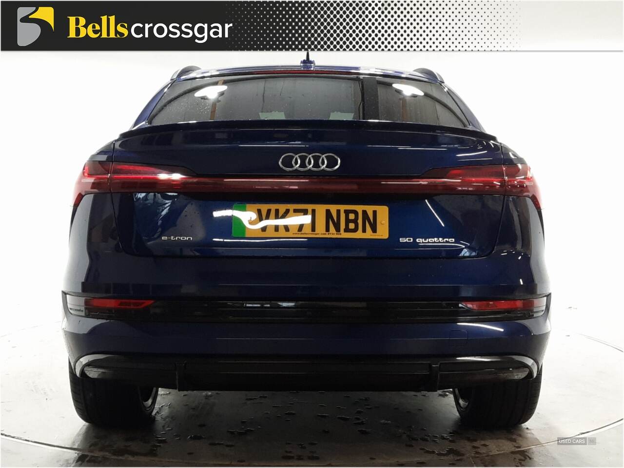 Oct 2021 Audi E-Tron 230kW 50 Quattro 71kWh Black Edition 5dr Auto