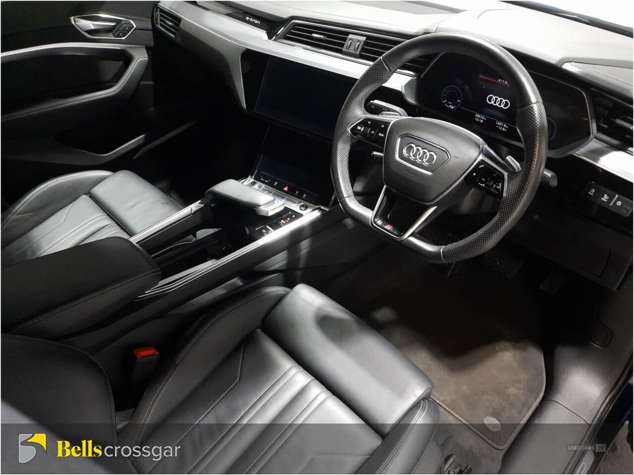 Oct 2021 Audi E-Tron 230kW 50 Quattro 71kWh Black Edition 5dr Auto