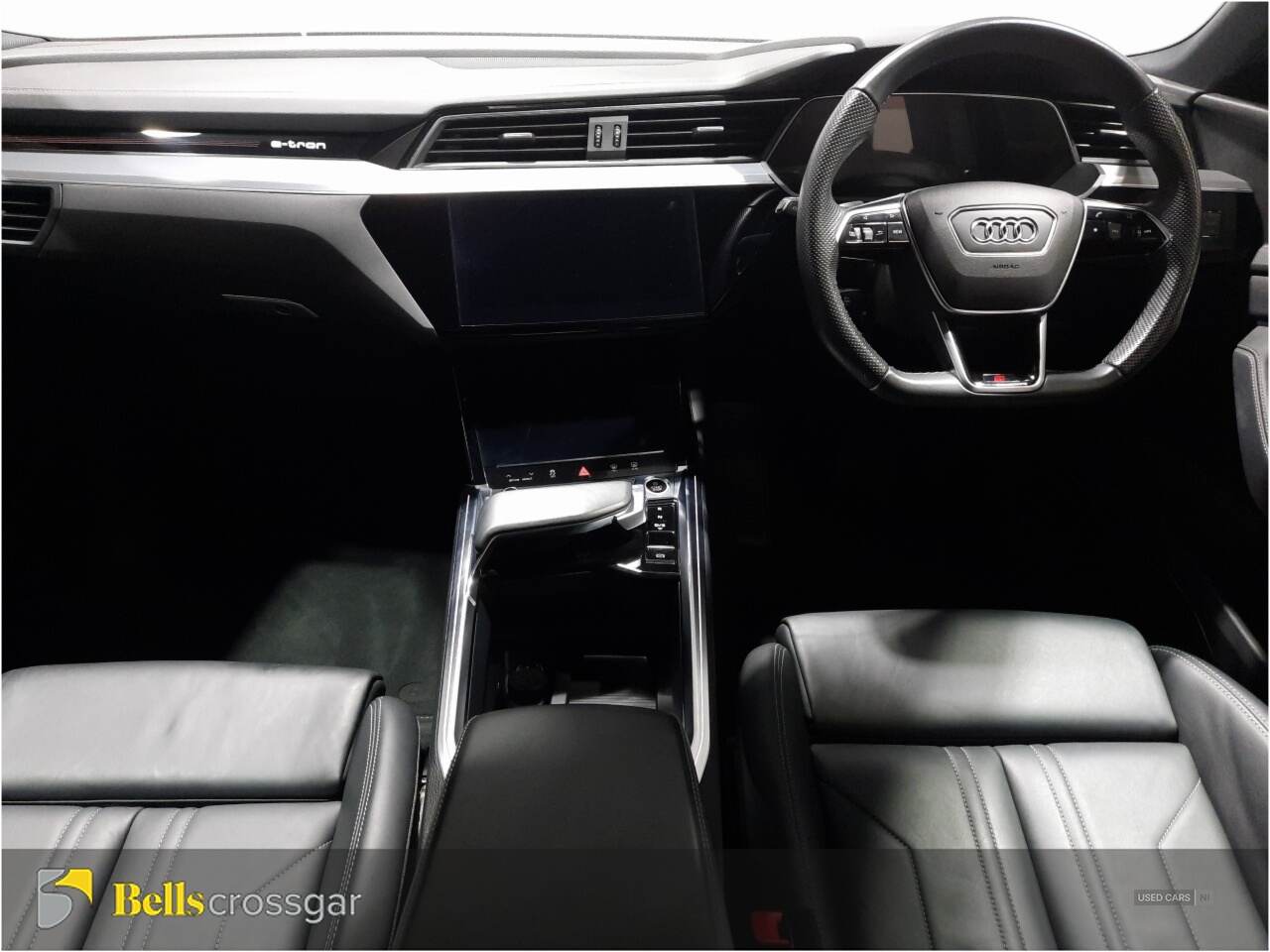 Oct 2021 Audi E-Tron 230kW 50 Quattro 71kWh Black Edition 5dr Auto