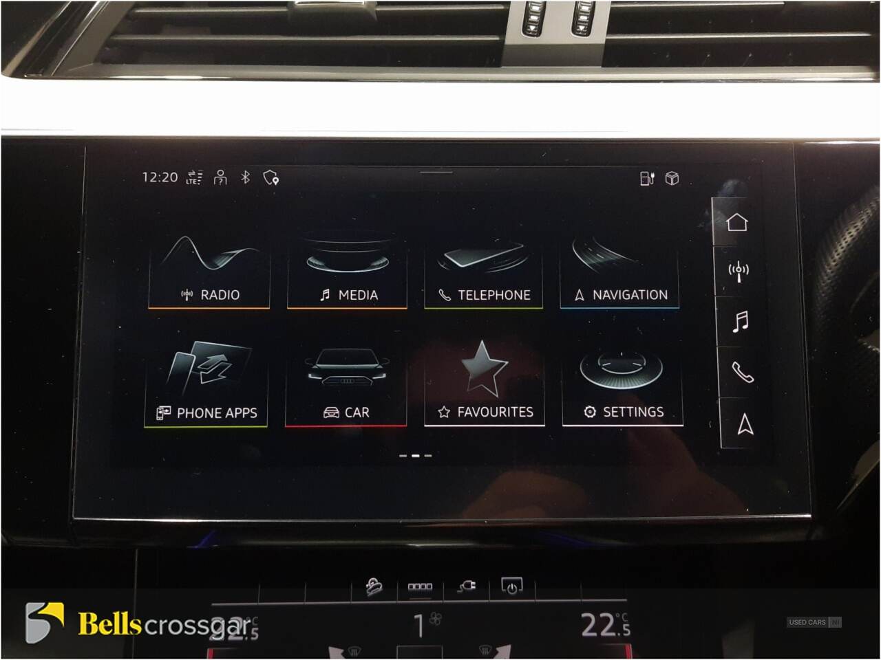 Oct 2021 Audi E-Tron 230kW 50 Quattro 71kWh Black Edition 5dr Auto