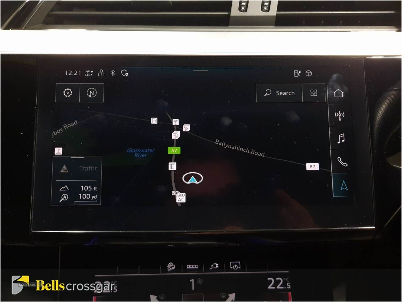 Oct 2021 Audi E-Tron 230kW 50 Quattro 71kWh Black Edition 5dr Auto