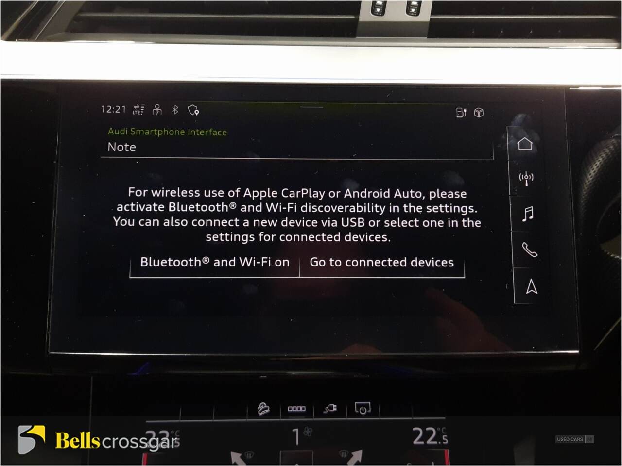 Oct 2021 Audi E-Tron 230kW 50 Quattro 71kWh Black Edition 5dr Auto