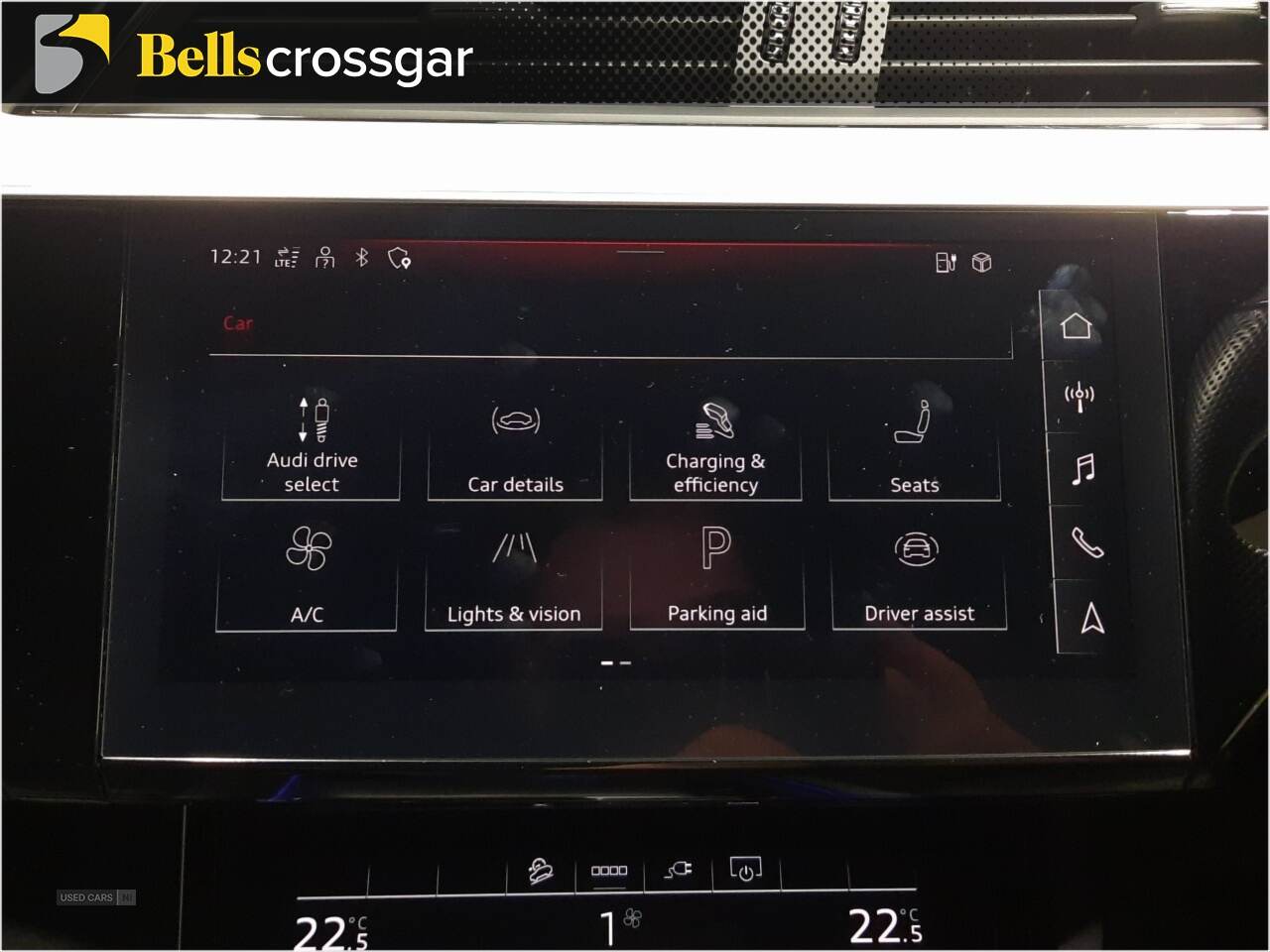 Oct 2021 Audi E-Tron 230kW 50 Quattro 71kWh Black Edition 5dr Auto