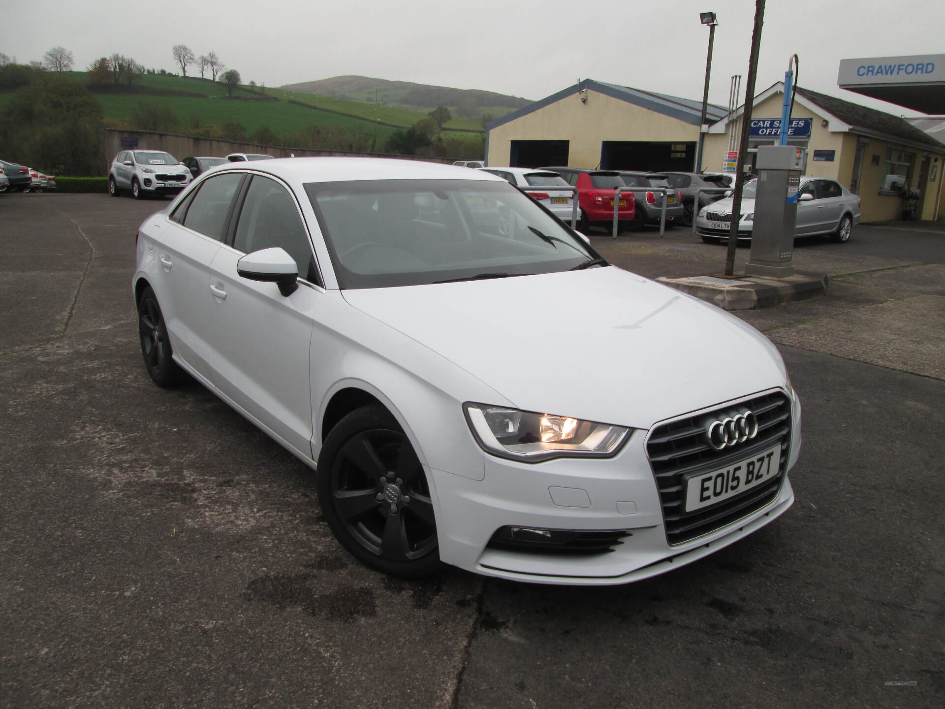 Audi A3 2.0 TDI SPORT 4DR IN WHITE in Fermanagh