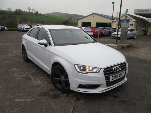 Audi A3 2.0 TDI SPORT 4DR IN WHITE in Fermanagh