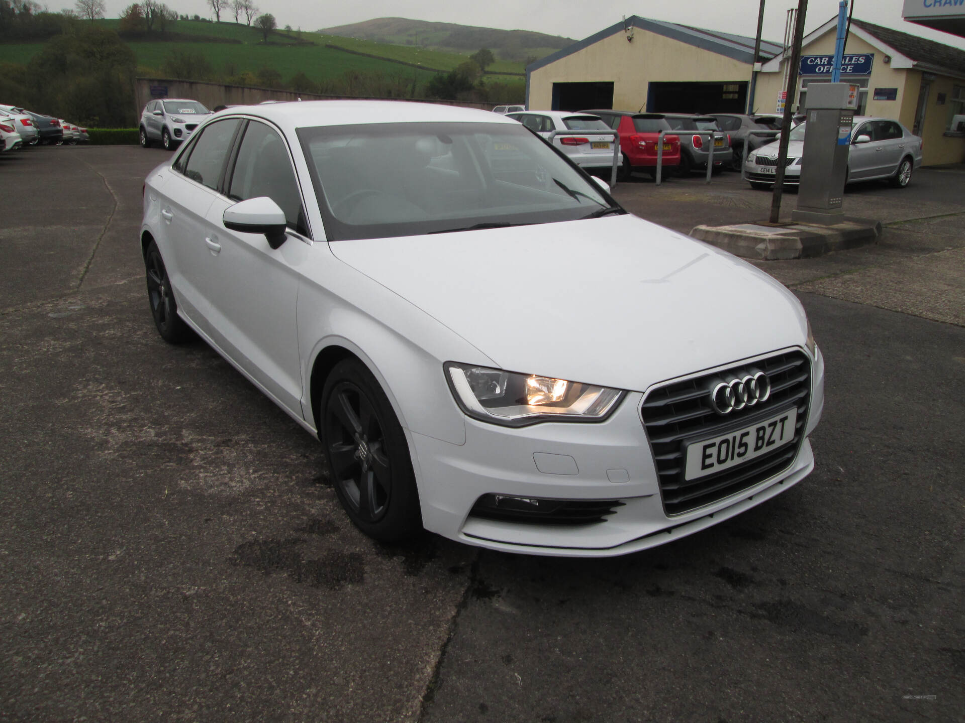 Audi A3 2.0 TDI SPORT 4DR IN WHITE in Fermanagh