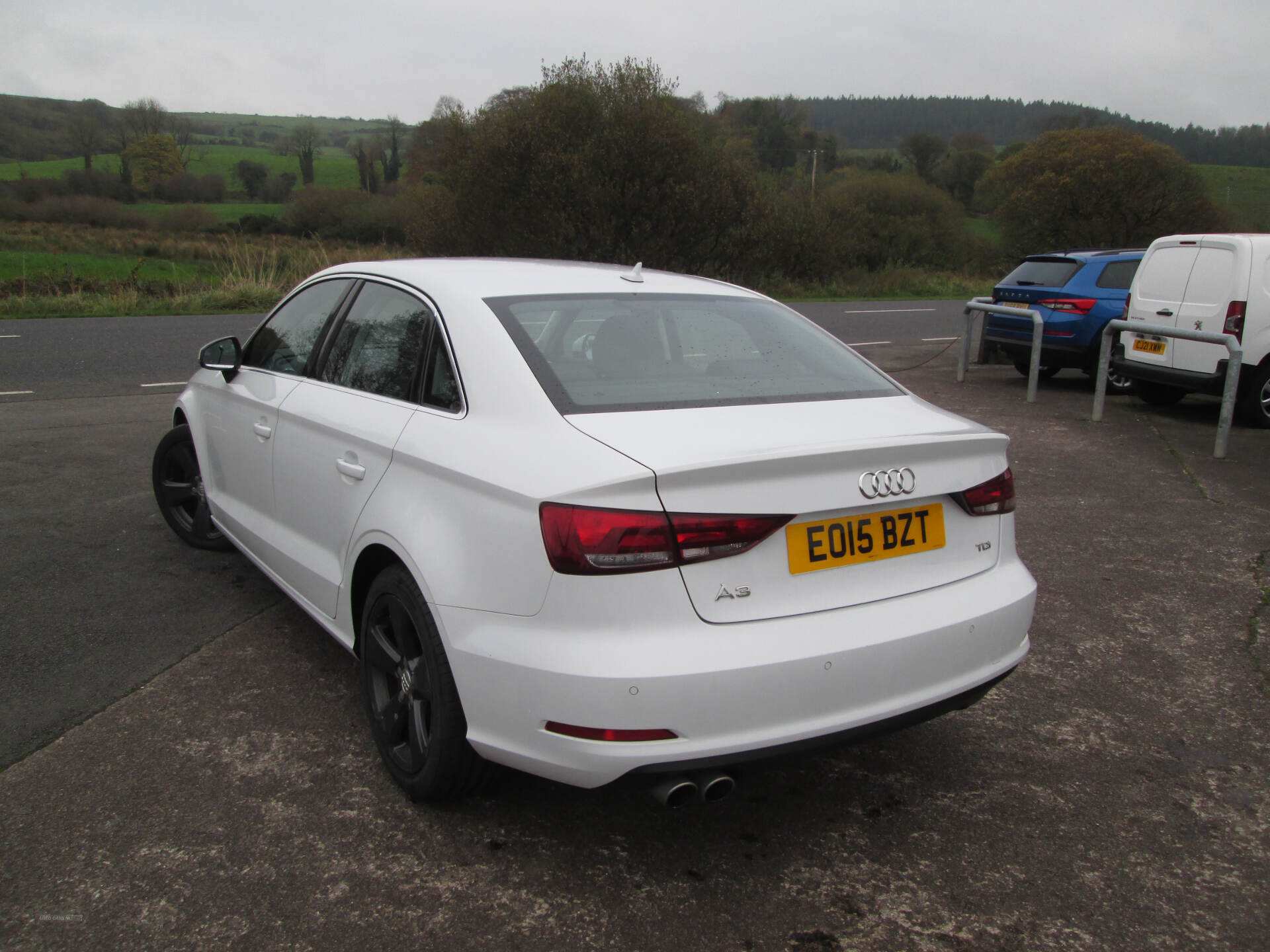 Audi A3 2.0 TDI SPORT 4DR IN WHITE in Fermanagh