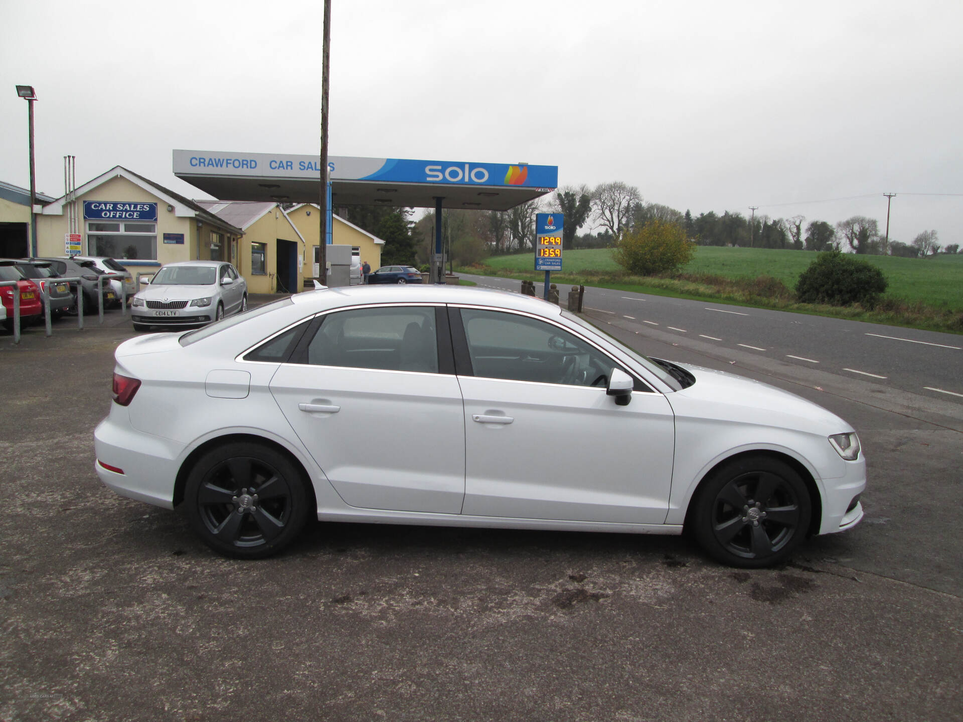 Audi A3 2.0 TDI SPORT 4DR IN WHITE in Fermanagh