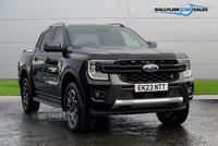 Ford Ranger 2.0 WILDTRAK AUTO IN BLACK WITH 16K + £££ EXTRAS in Armagh